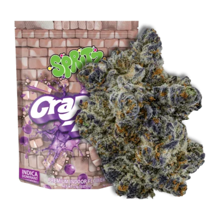 Flower 3.5g Spritz Grape-Aid Indica